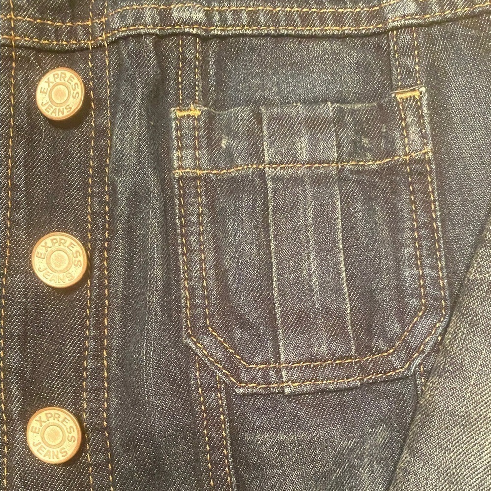 Express Denim Jean Jacket - Size Medium - Picture 3 of 4